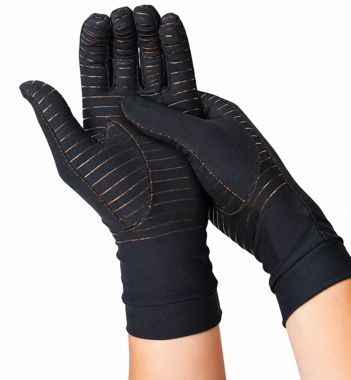 GUANTES PARA ARTRITIS CON FIBRA DE COBRE (PAR)