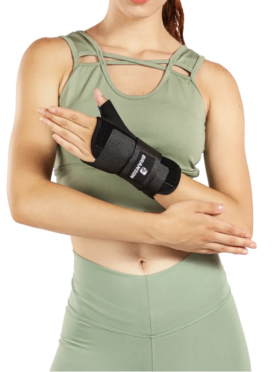 MUÑEQUERA BILATERAL CON FÉRULA PALMAR Y PULGAR (UND)